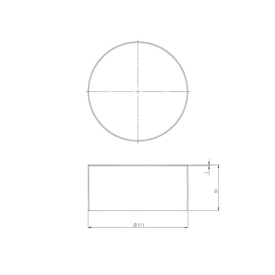 <FG049>チムニーキャップ106HL ステンレス ヘアライン仕様 |  | 06
