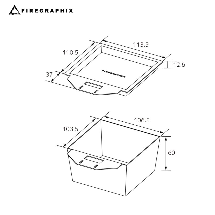 ファイヤーグラフィック <FG052>FGクッカー3点セット 一度使用 FG052>FGクッカー3点セット(FGクッカーx1/FGクッカーミニx2/FGクッカー