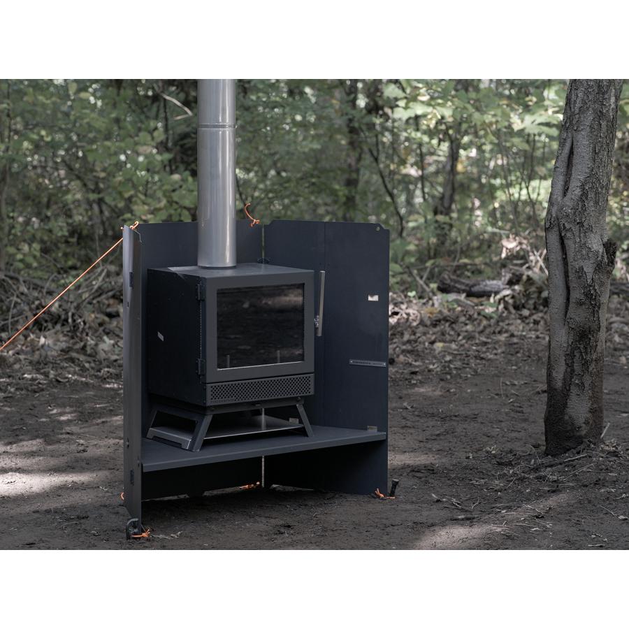 <FG066>FGシールド/BLISS-miniスタンド/風除けスタンド/焚火台/ランタンスタンド/薪棚/テントアイテム |  | 07