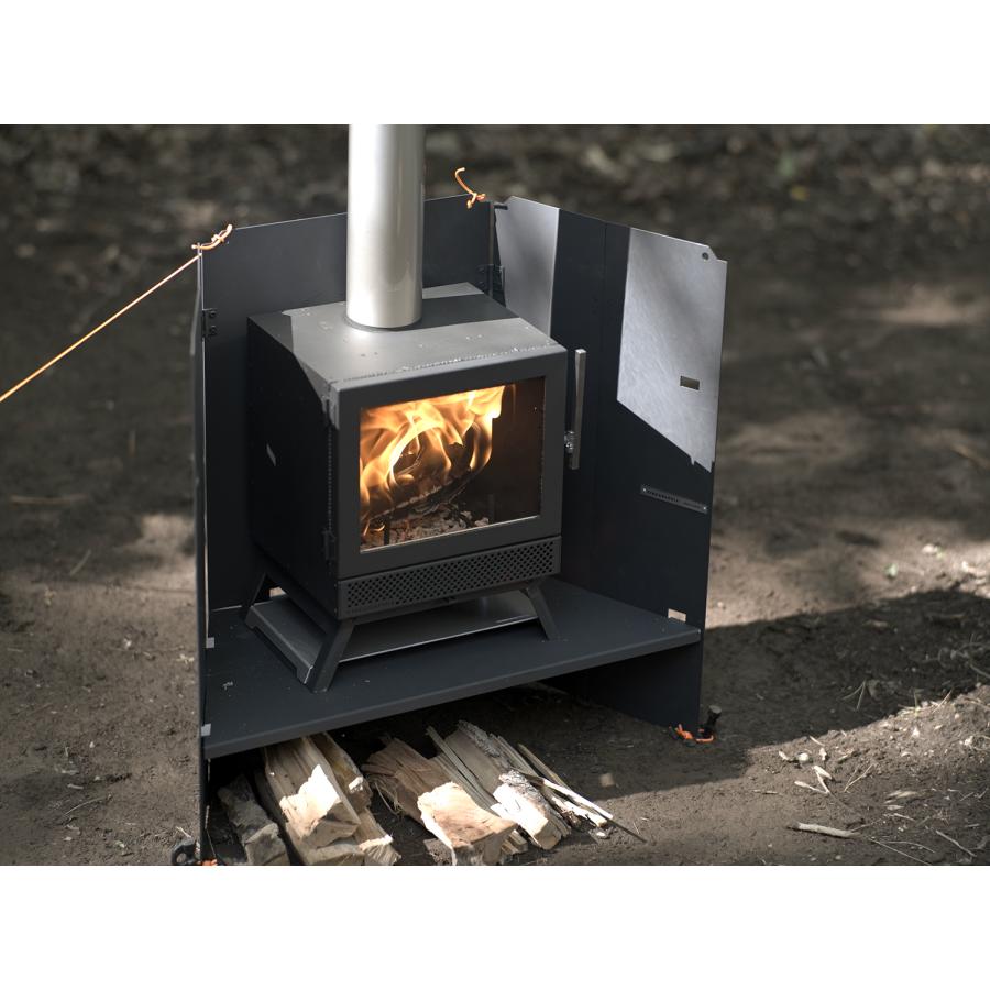 <FG066>FGシールド/BLISS-miniスタンド/風除けスタンド/焚火台/ランタンスタンド/薪棚/テントアイテム |  | 08