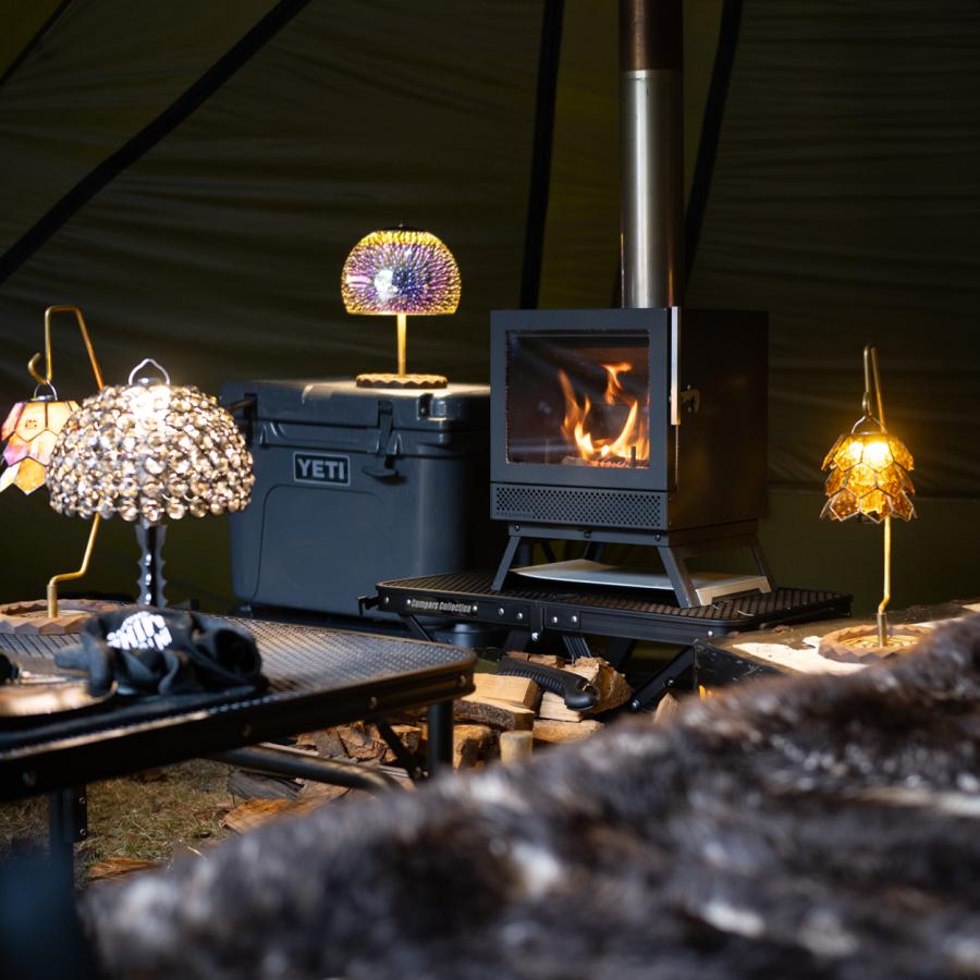 <FG070>FIREGRAPHIX 5周年記念 限定モデルBLISS-mini 薪ストーブと煙突と遮熱板とバッグの4点セット |  | 16