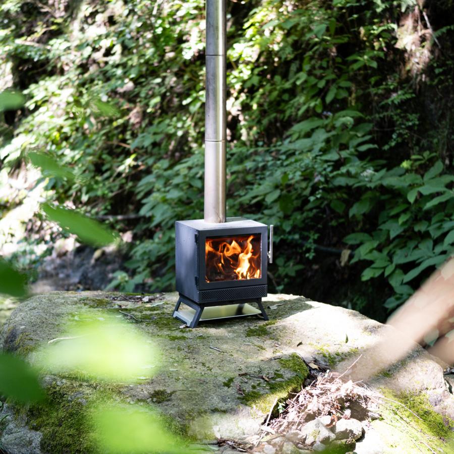 <FG070>FIREGRAPHIX 5周年記念 限定モデルBLISS-mini 薪ストーブと煙突と遮熱板とバッグの4点セット |  | 17