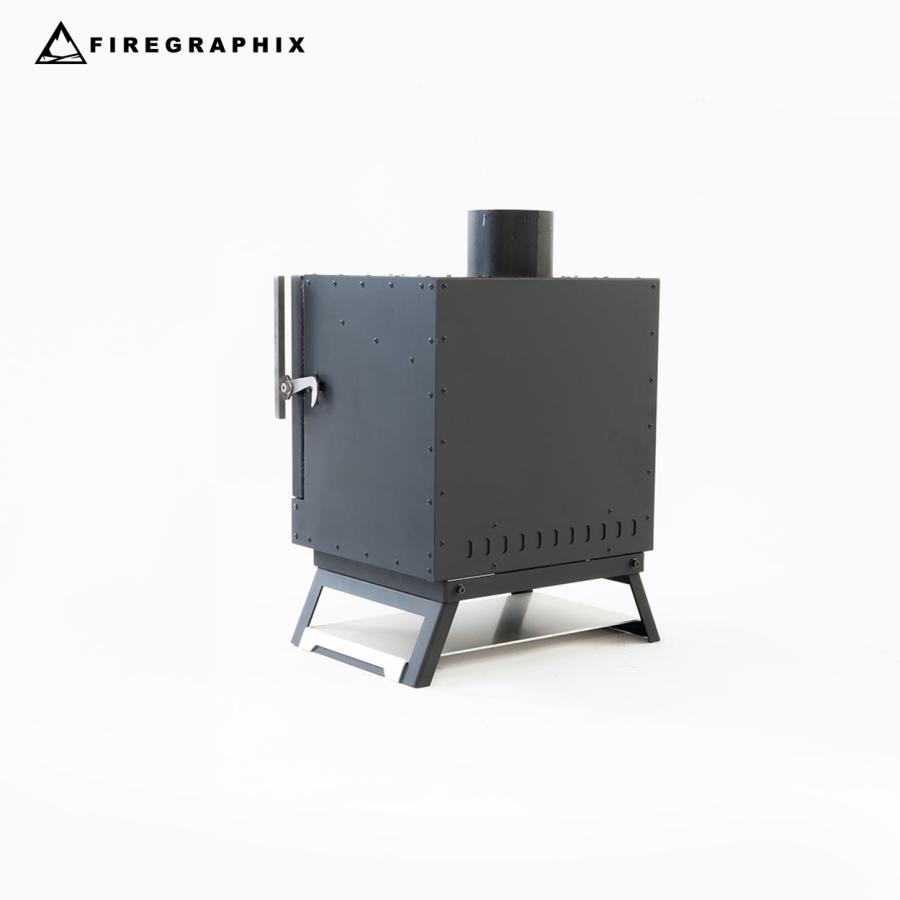 <FG070>FIREGRAPHIX 5周年記念 限定モデルBLISS-mini 薪ストーブと煙突と遮熱板とバッグの4点セット |  | 05