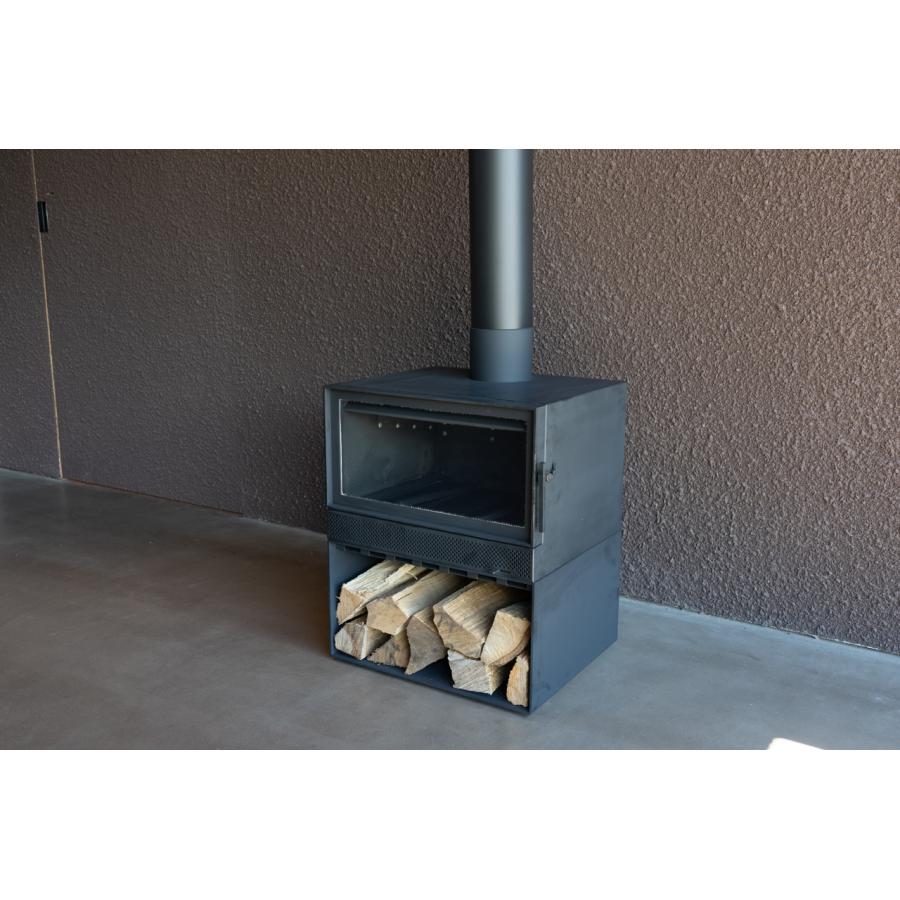 <FG402>ステイショナリースタンド450 ( WOOD STOVE 450 DAICHI MODEL用 ) ※受注生産 納期約1ヶ月〜 |  | 03