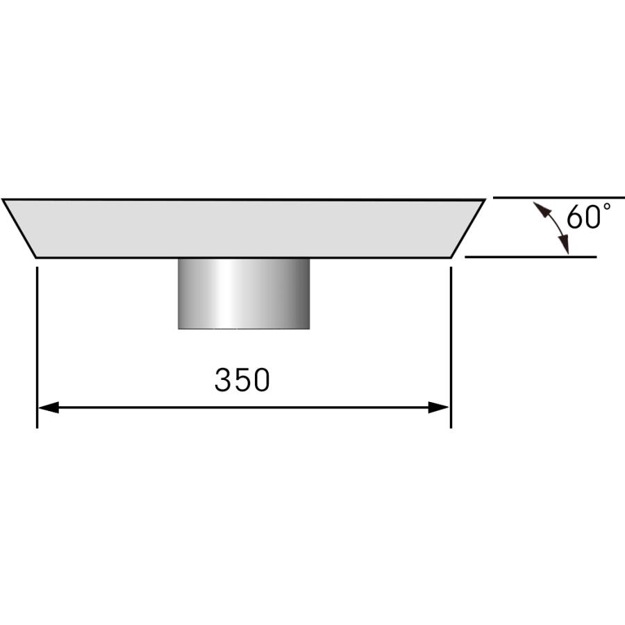 <FG403>外気導入アダプター450 ( WOOD STOVE 450 DAICHI MODEL用 ) ※受注生産 納期約1ヶ月〜 |  | 02