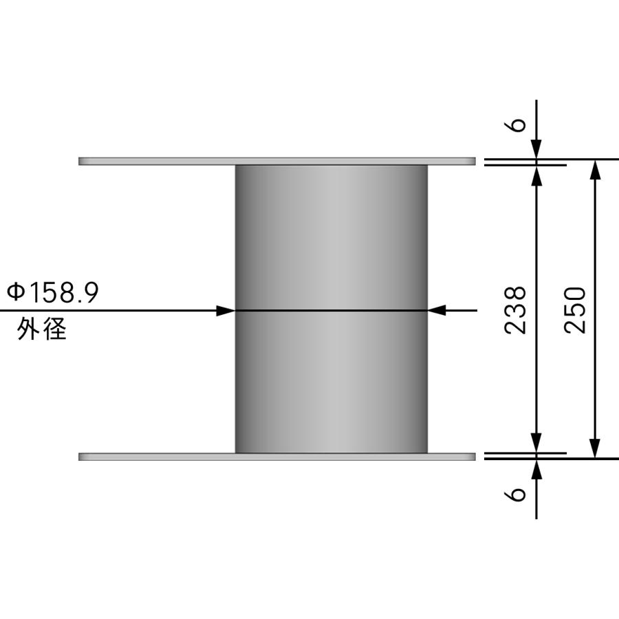 <FG406>ポールスタンド450 (WOOD STOVE 450 DAICHI MODEL用)※受注生産 納期約1ヶ月〜 |  | 04