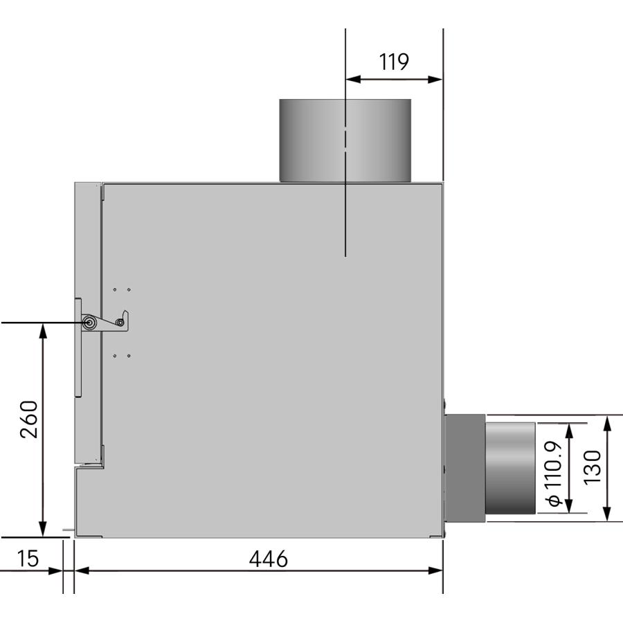 <FG601>WOOD STOVE 650 DAICHI MODEL ※受注生産 納期約1ヶ月〜 |  | 04