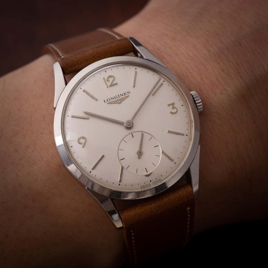 売り切れ ロンジン Cal.12.68Z 1959年製 ステンレスケース オリジナル
