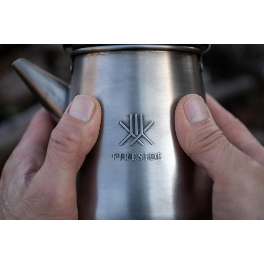 ファイヤーサイド 1.0Lトリップケトル（サテンシルバー） 29015 |  | 13