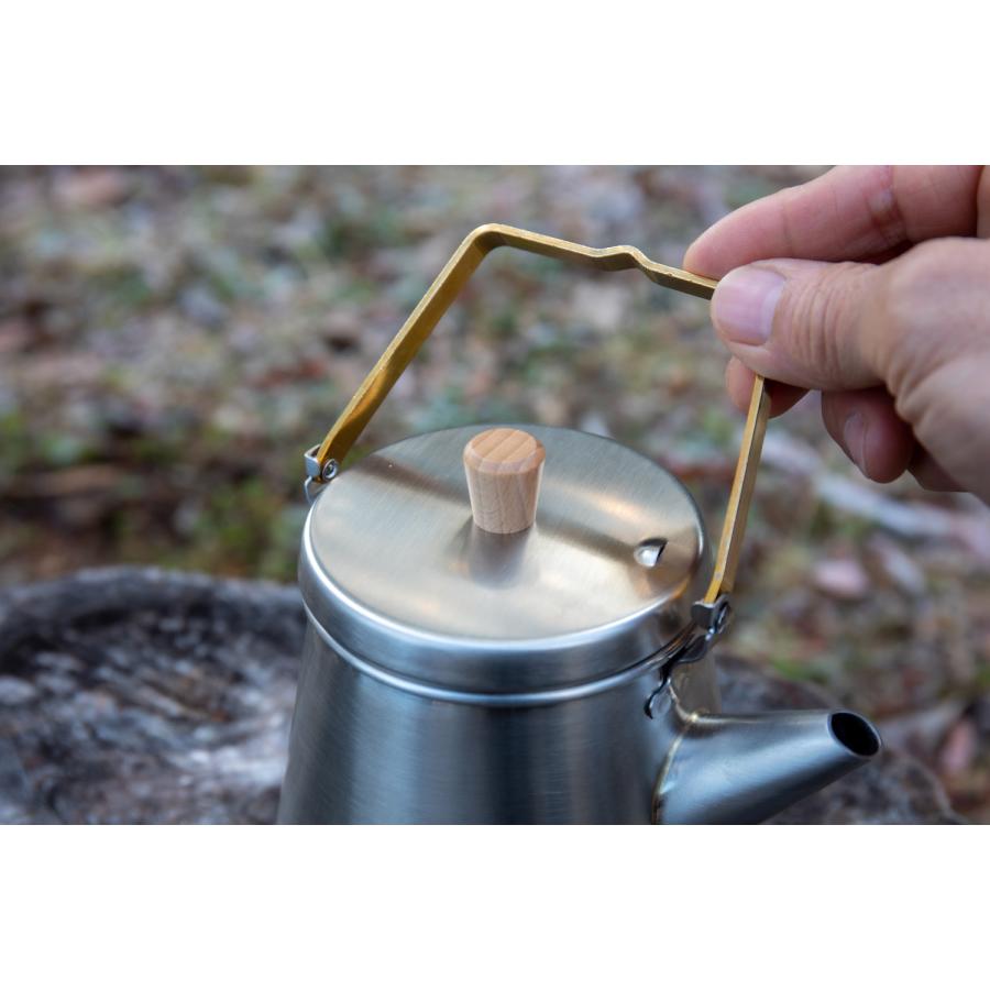 ファイヤーサイド 1.0Lトリップケトル（サテンシルバー） 29015 |  | 15