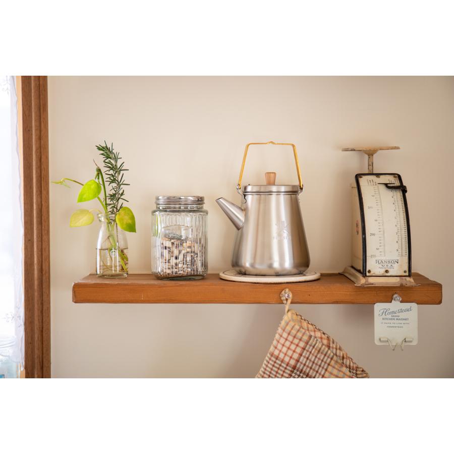 ファイヤーサイド 1.0Lトリップケトル（サテンシルバー） 29015 |  | 20