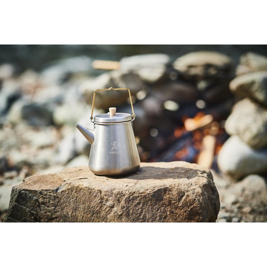 ファイヤーサイド 1.0Lトリップケトル（サテンシルバー） 29015 |  | 05