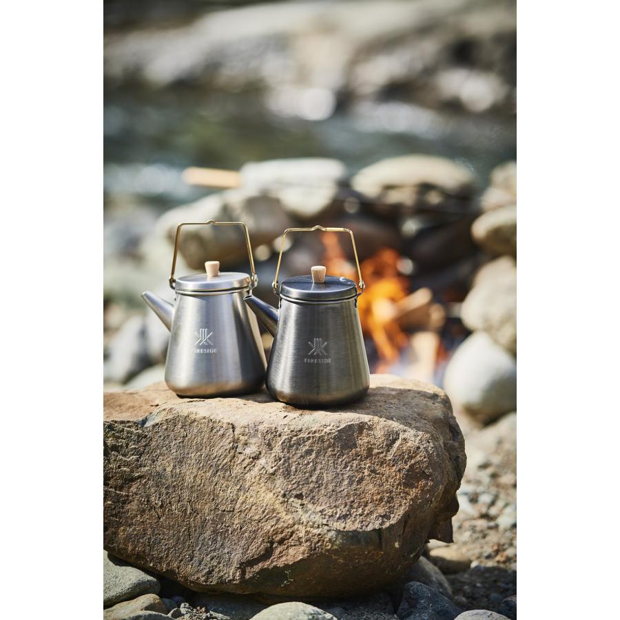 ファイヤーサイド 1.0Lトリップケトル（サテンシルバー） 29015 |  | 07