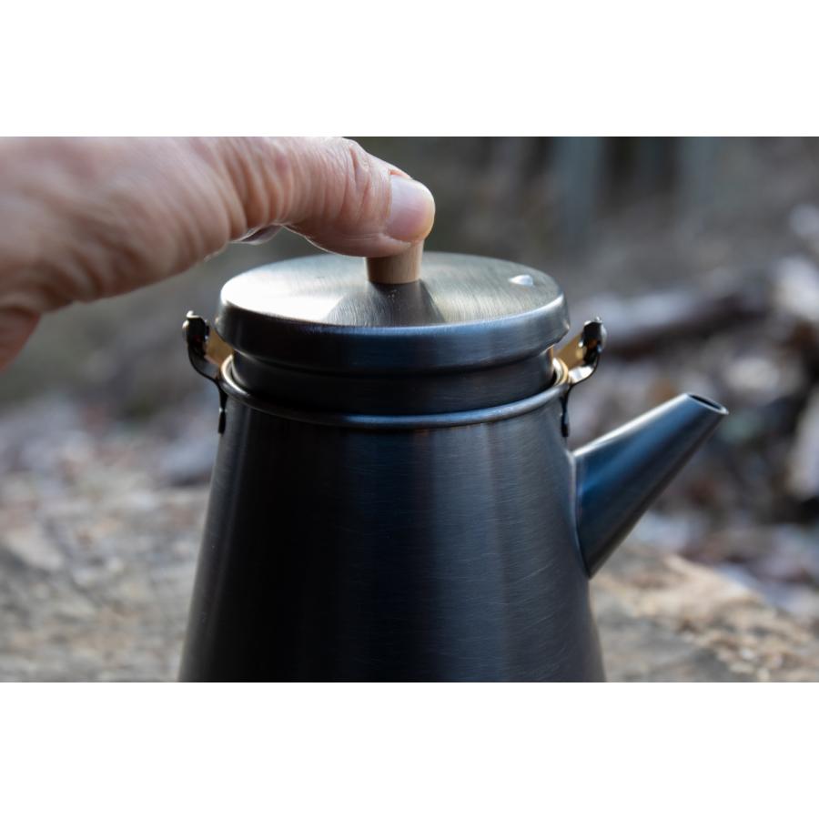 ファイヤーサイド 1.0Lトリップケトル（サテンブラック） 29053 |  | 12