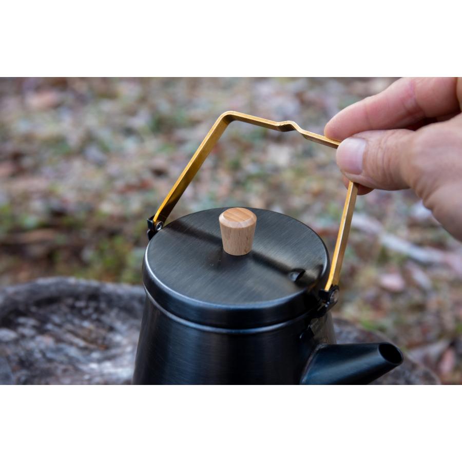 ファイヤーサイド 1.0Lトリップケトル（サテンブラック） 29053 |  | 13