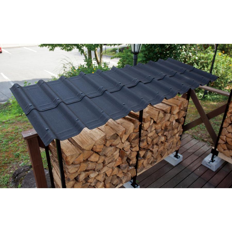 ファイヤーサイド ログラック ルーフキット 薪棚用屋根 39111 |  | 01