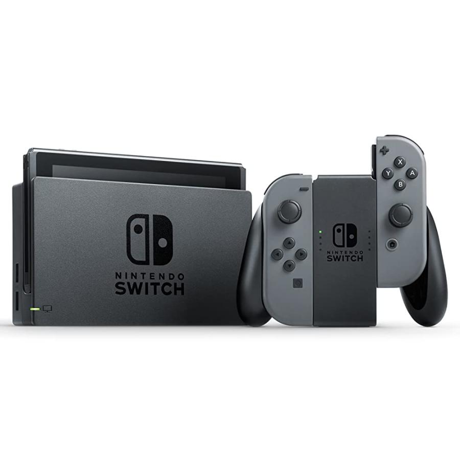 Nintendo Switch 本体 (ニンテンドースイッチ) 【Joy-Con (L) / (R) グレー】(キャンペーンプリペイド番号なし) [video game]｜firet｜03