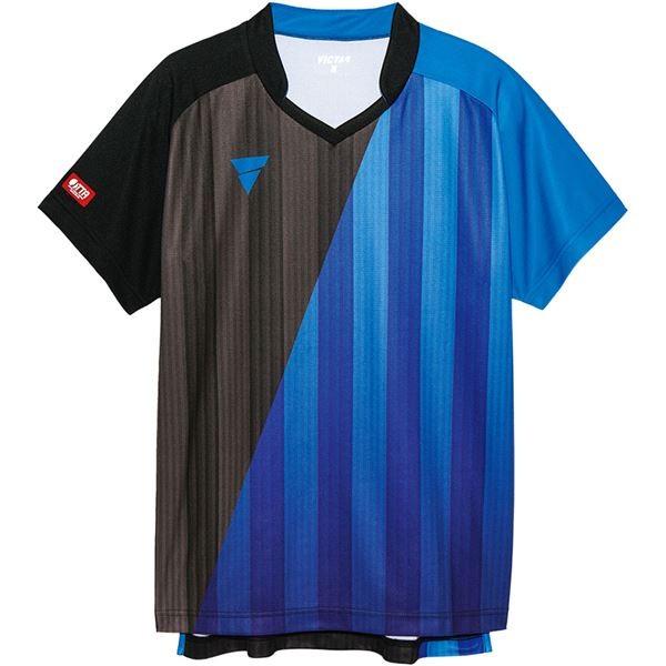 VICTAS(ヴィクタス) VICTAS V‐GS053 ユニセックス ゲームシャツ 31466 BL(ブルー) M VICTAS(ヴィクタス) VICTAS V‐GS053 ユニセックス ゲームシャツ 31466 BL(ブルー) M