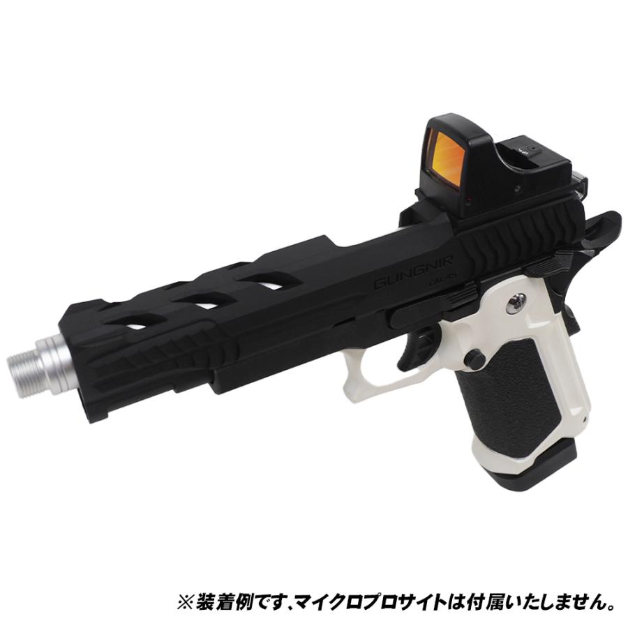 即納完成品)ハイキャパ5.1 Impulse Shooter Custom ホワイトセラコート 
