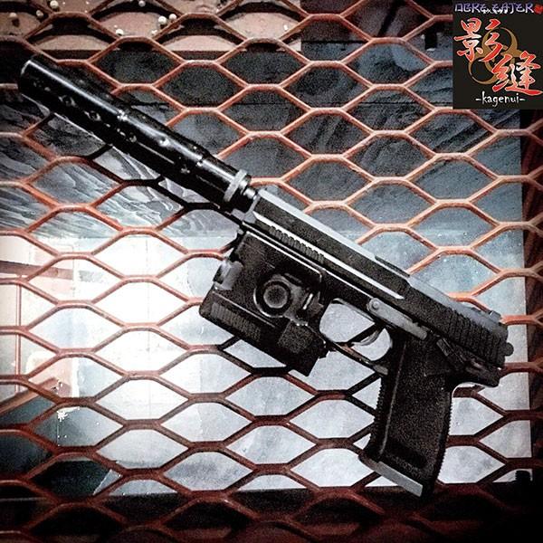 [完成品] 影縫 オリジナル カスタム SOCOM Mk23 エアガン 最強 18以上 ソーコム サバゲ スネーク かげぬい 
