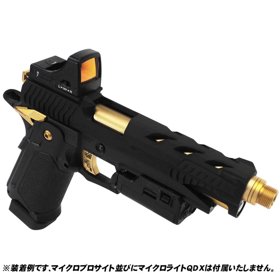 即納完成品】ハイキャパ5.1 G.M Impulse Shooter Custom ゴールド 