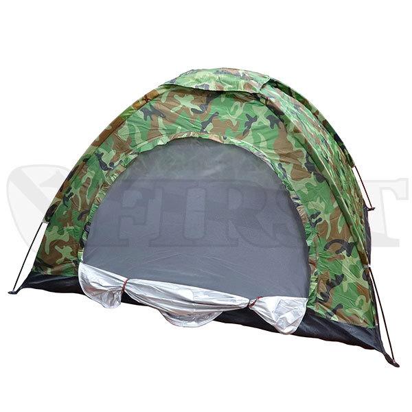 Comfort SpaceMil-Tec テント PACK FLECKTARN BW Standard MINI 2人用 Camo迷彩 テント ...