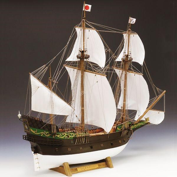 取寄品 ウッディジョー 木製模型 最大61％オフ 1 80 サン ファン 船 スケールモデル バウティスタ 船舶 世界的に