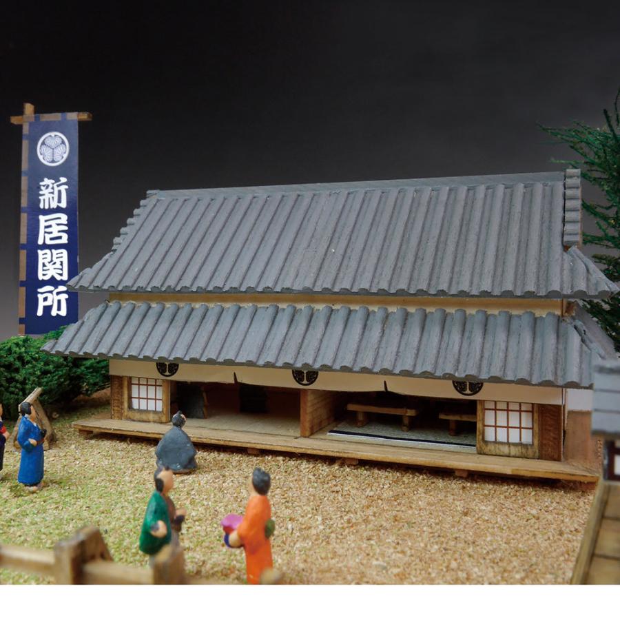 取寄品 ウッディジョー 東海道五十三次 新居関所 Woodyjoe 建築 木製模型 ファースト Paypayモール店 通販 Paypayモール