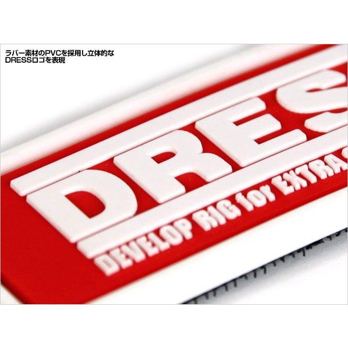 DRESS(ドレス) DRESSラバーワッペン(爆釣メジャー・計測アプリ対応
