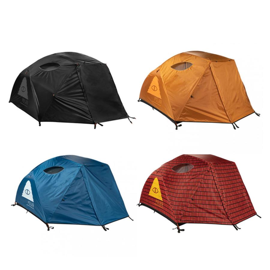 POLeR 2 MAN TENTS 2人用テント キャンプ アウトドア 野外-