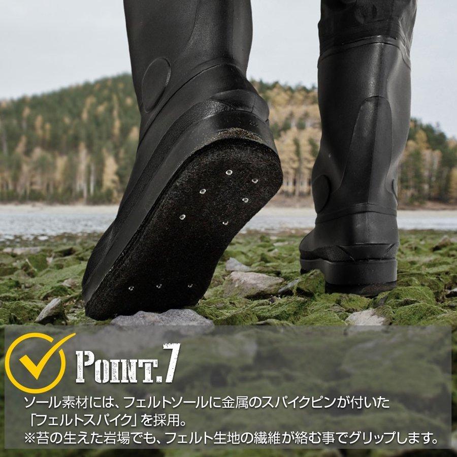 Dress チェスト ハイウェーダー エアボーン フェルトスパイク 釣り 人気商品 フィッシング ドレス Laylax ライラクス