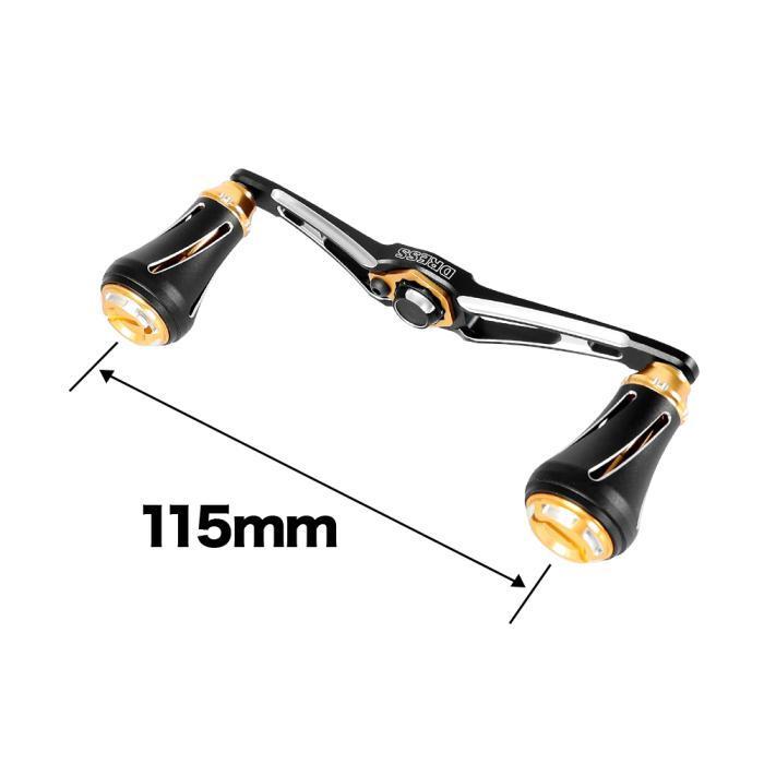 送料無料 即納 Dress ドレス カスタムハンドル W ヴァーテックス 115mm 左右共用 シマノ ベイトリール専用 Riosmauricio Com
