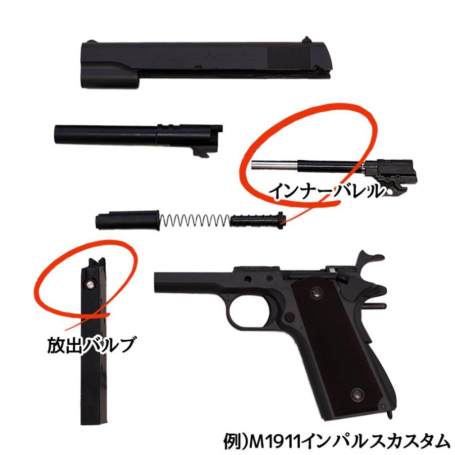 [完成品] 東京マルイ ハイキャパカスタム デュアルステンレス IMPULSE[インパルス] エアガン 18以上用 カスタム 精度UP [エアガン ファースト 最強] インパルス エアガン