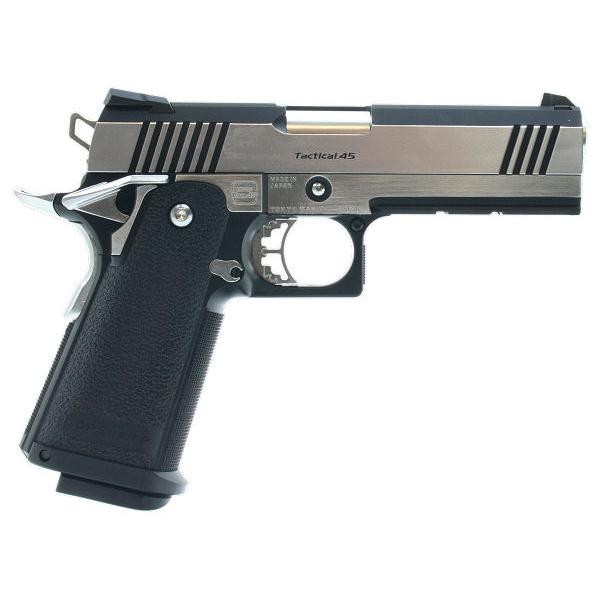 [完成品] 東京マルイ ハイキャパカスタム デュアルステンレス IMPULSE[インパルス] エアガン 18以上用 カスタム 精度UP [エアガン ファースト 最強] インパルス エアガン