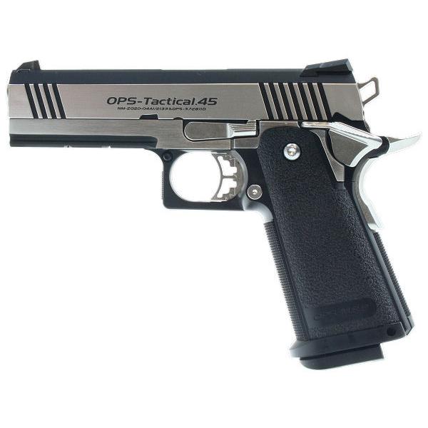 [完成品] 東京マルイ ハイキャパカスタム デュアルステンレス IMPULSE[インパルス] エアガン 18以上用 カスタム 精度UP [エアガン ファースト 最強] インパルス エアガン