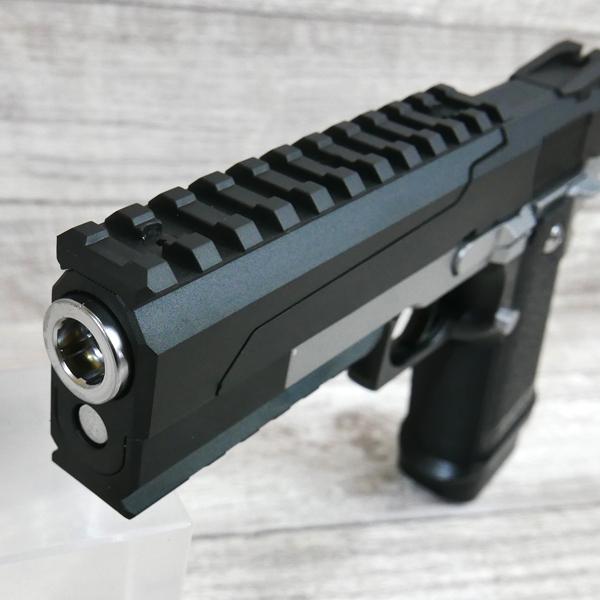 完成品] カスタム品 ハイキャパ5.1 ステンレスモデル ハイ