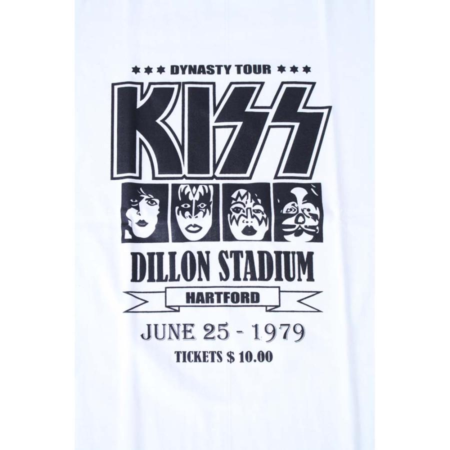 未使用【KISSキッス】ライブTシャツ2019/メンズLサイズ/バンド/ホワイト KISS (キッス) ROCK GODS 「ロック・ゴッド」 Amplified Tシャツ