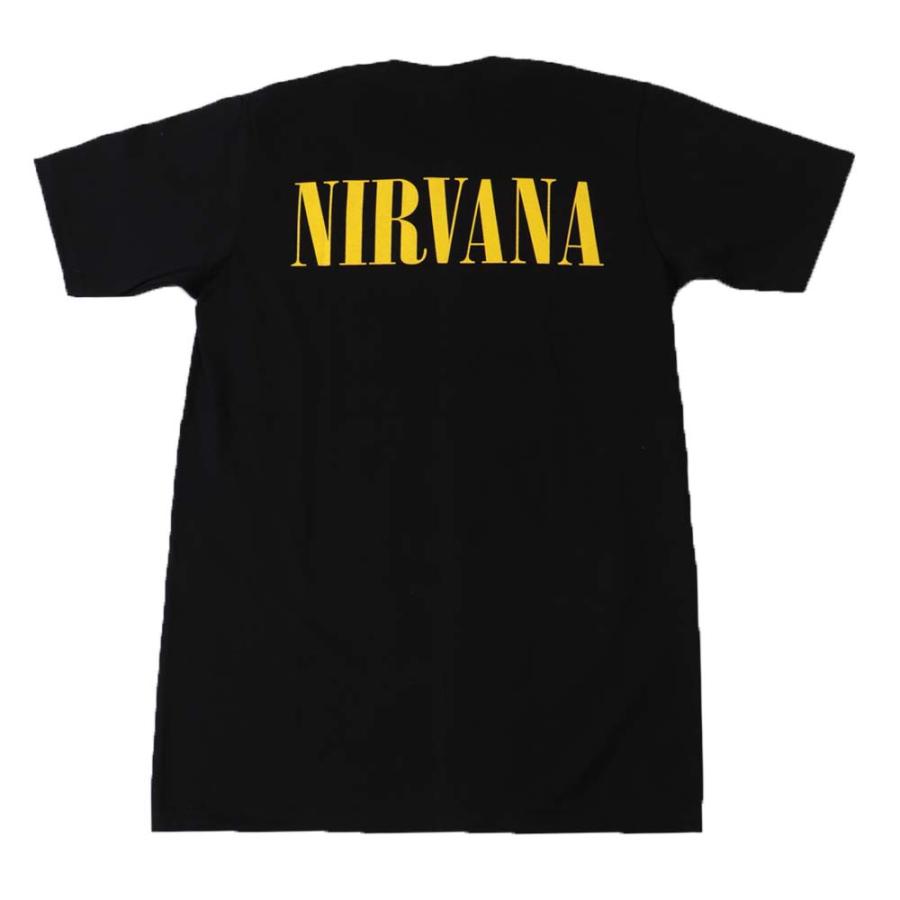 Tシャツ バンドTシャツ ロックTシャツ 半袖 (AG) ニルヴァーナ/ニルバーナ NIRVANA 5 BLK S/S 黒｜first-line｜02