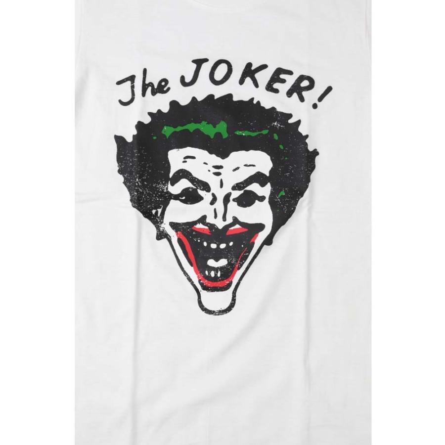 Tシャツ バンドTシャツ ロックTシャツ 半袖 (AG) バットマン BATMAN ジョーカー JOKER 2 WHT S/S 白 映画｜first-line｜02