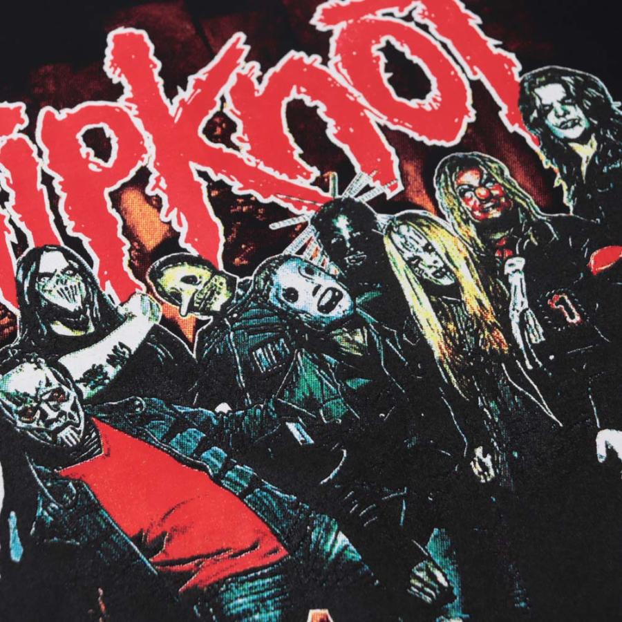 Tシャツ バンドTシャツ ロックTシャツ 半袖 (AG) スリップノット