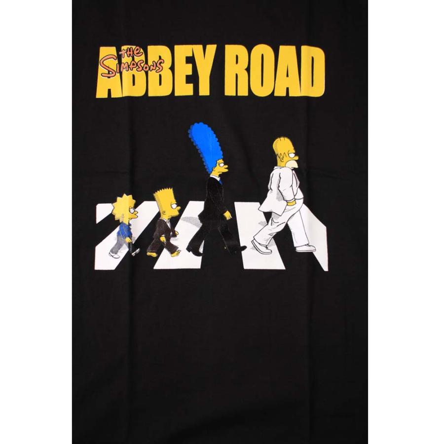 Tシャツ バンドTシャツ ロックTシャツ 半袖 (BW) シンプソンズ THE