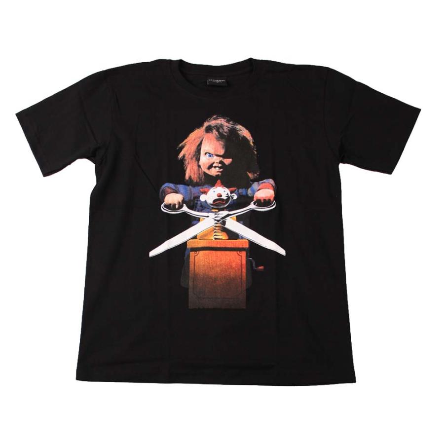 Tシャツ バンドTシャツ ロックTシャツ 半袖 (BW) チャイルドプレイ 