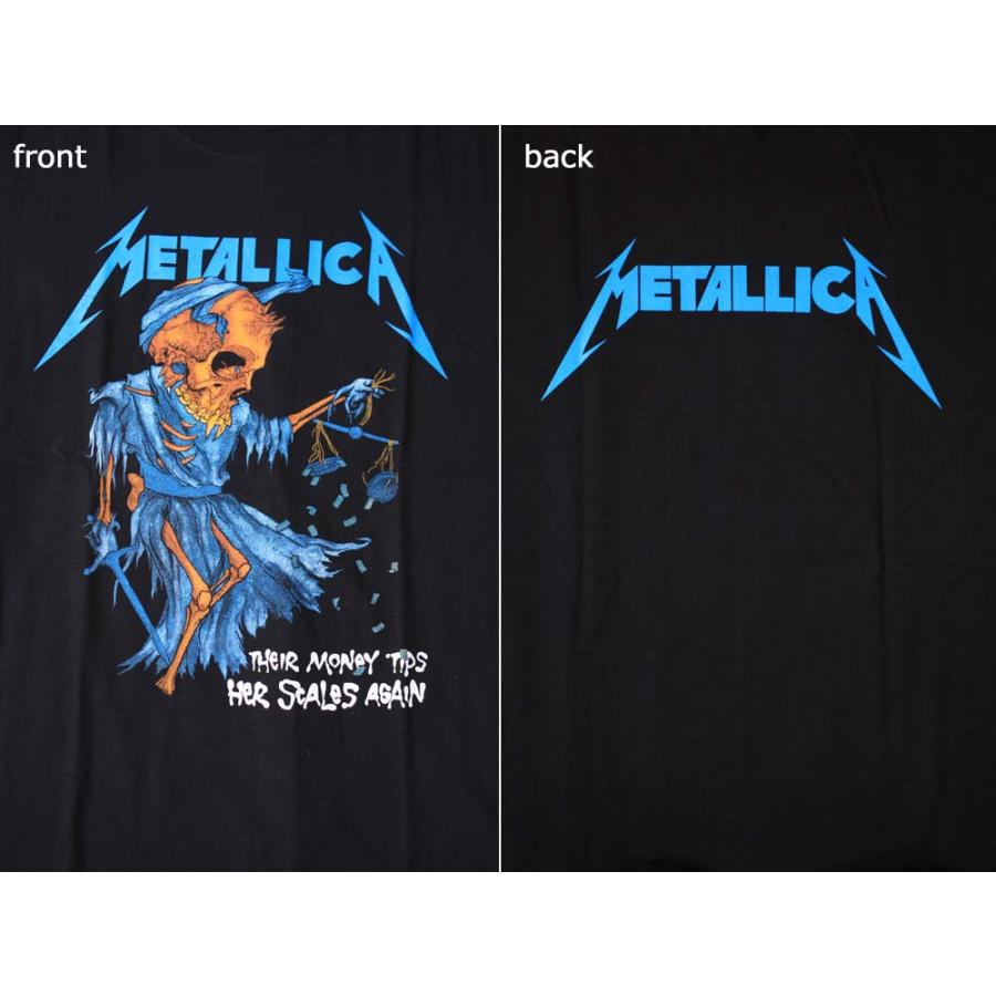 Tシャツ バンドTシャツ ロックTシャツ 半袖 (BW) メタリカ METALLICA 1