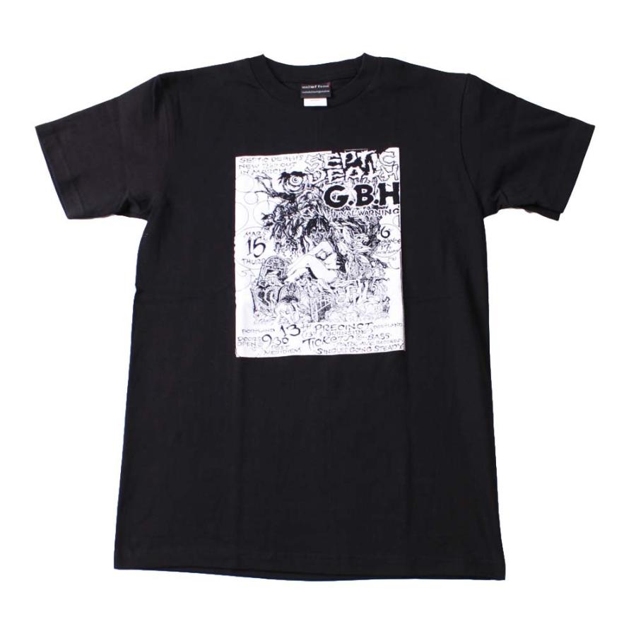 Tシャツ バンドTシャツ ロックTシャツ 半袖 (W) ジービーエイチ G.B.H