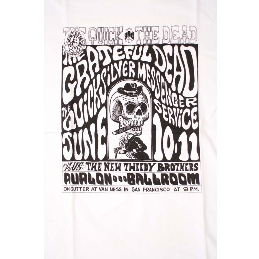 Tシャツ バンドTシャツ ロックTシャツ 半袖 (KR) グレイトフルデッド THE GRATEFUL DEAD 5 WHT S/S 白｜first-line｜02