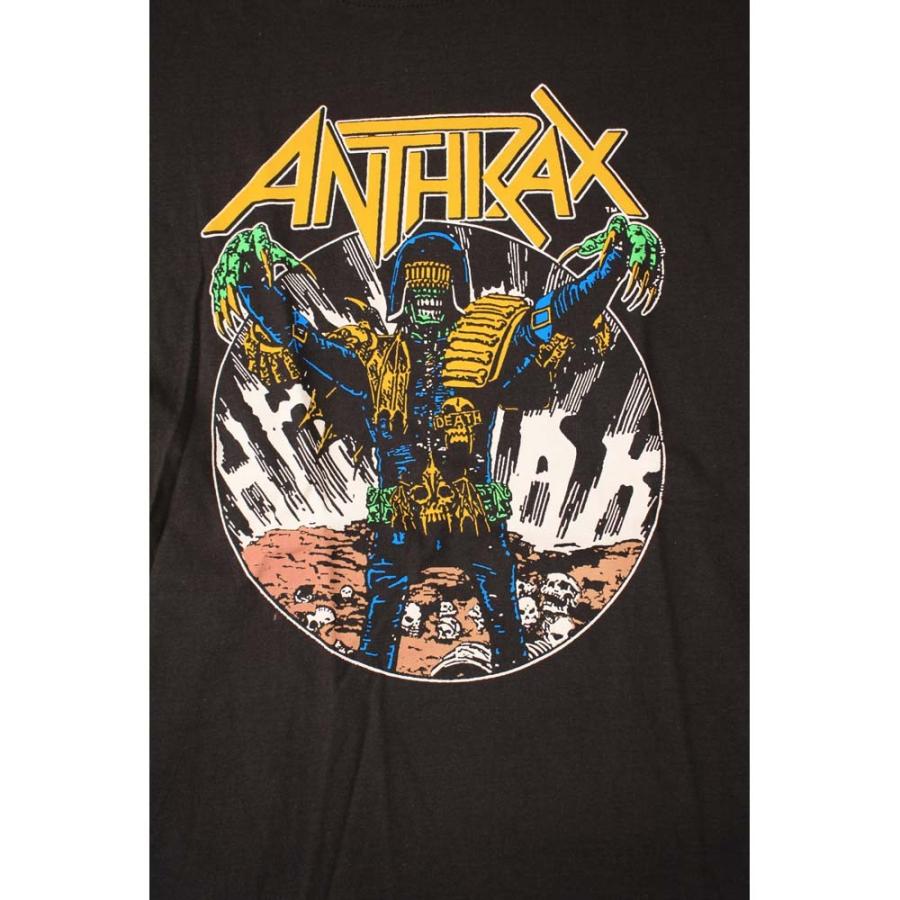 激激激レア！アンスラックス　バンドTシャツ Tシャツ バンドTシャツ ロックTシャツ 半袖 (LE) アンスラックス