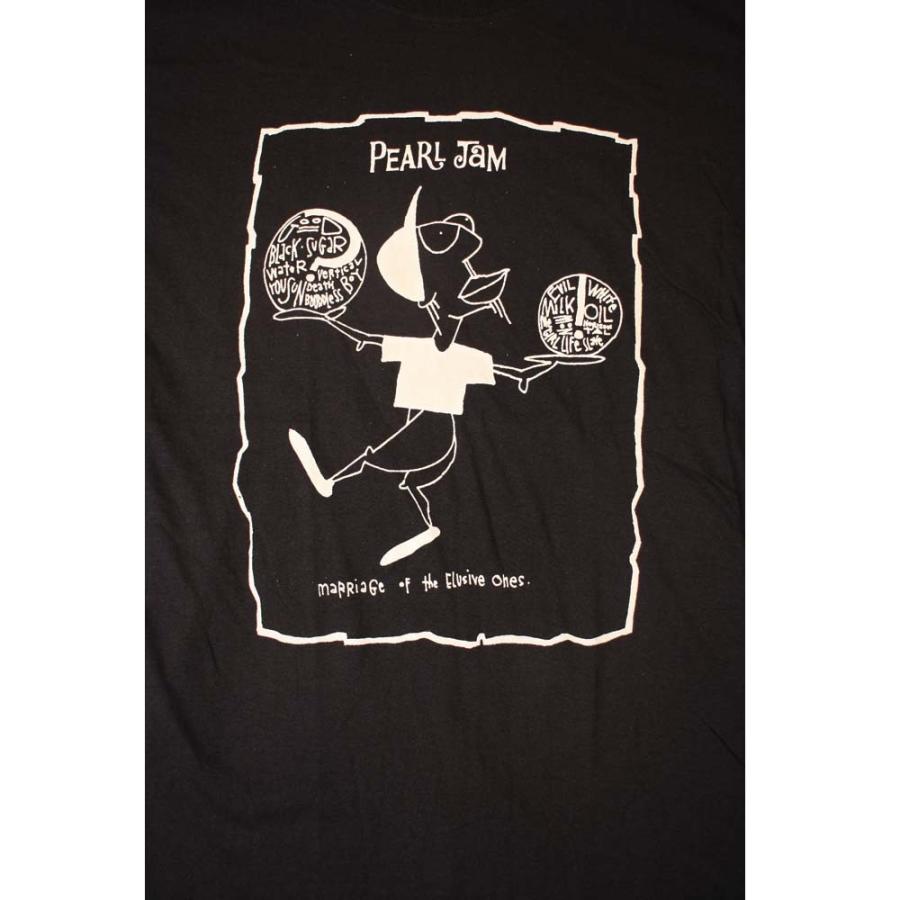 バンドTシャツ　パールジャム　PEARL JAM 霜降りグレー　Lサイズ Pearl Jam パールジャム バンドTシャツ 新品 プリント NA176
