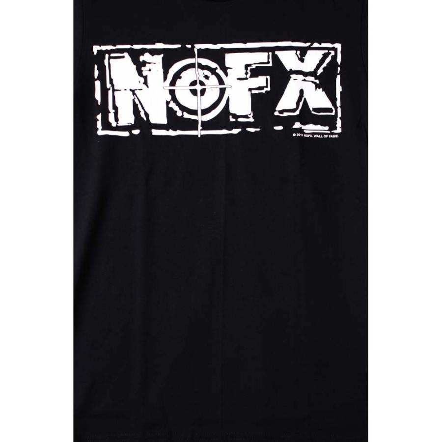 Tシャツ バンドTシャツ ロックTシャツ 半袖 (W) ノーエフエックス NOFX 6 BLK S/S 黒｜first-line｜02