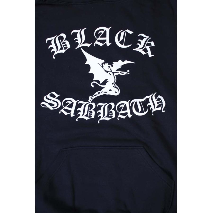 パーカー スウェットパーカ バンド ロック (AG) ブラックサバス BLACK SABBATH 1 BLK PARKA 黒｜first-line｜03