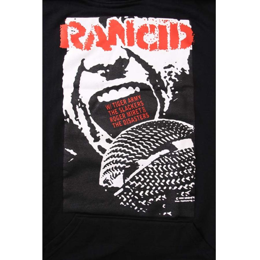 パーカー スウェットパーカ バンド ロック (AG) ランシド RANCID 2 BLK